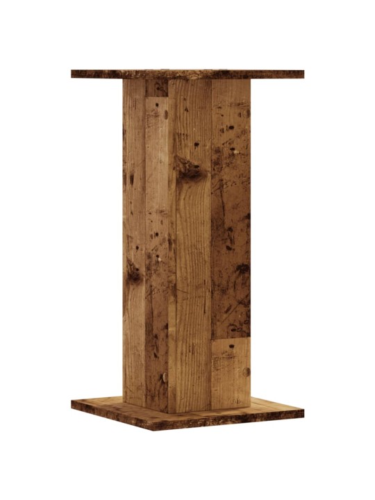 Stojany na reproduktory 2 ks old wood 30 x 30 x 60 cm kompozit