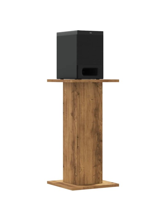 Stojany na reproduktory 2 ks dub artisan 30x30x60 cm kompozit