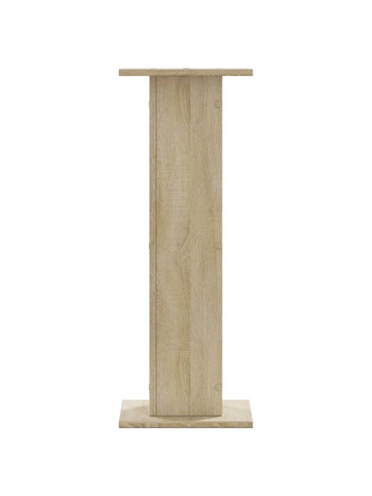 Stojany na reproduktory 2 ks dub sonoma 30x30x80 cm kompozit