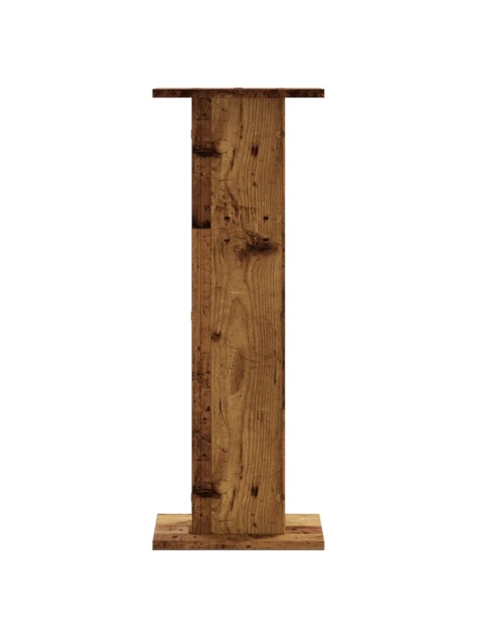 Stojany na reproduktory 2 ks old wood 30 x 30 x 80 cm kompozit