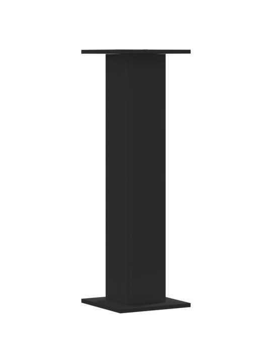 Stojany na reproduktory 2 ks černé 30x30x95 cm kompozitní dřevo