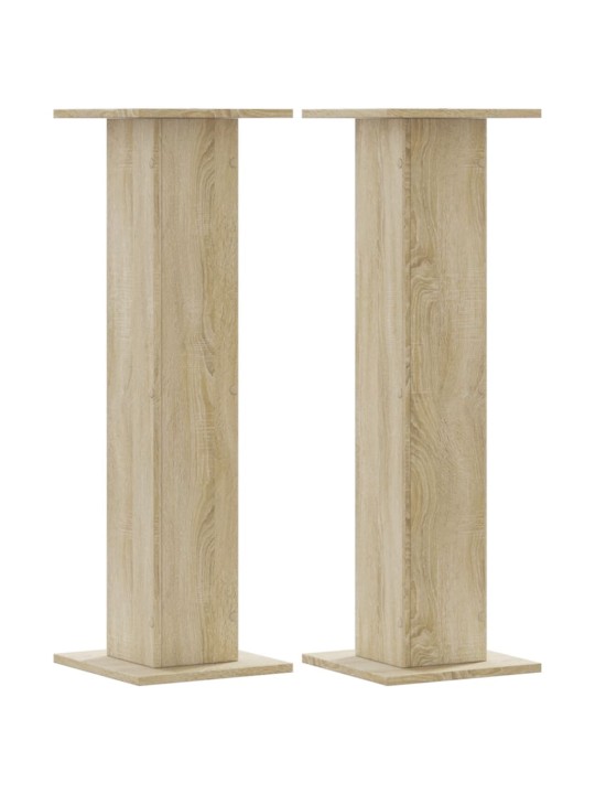 Stojany na reproduktory 2 ks dub sonoma 30x30x95 cm kompozit