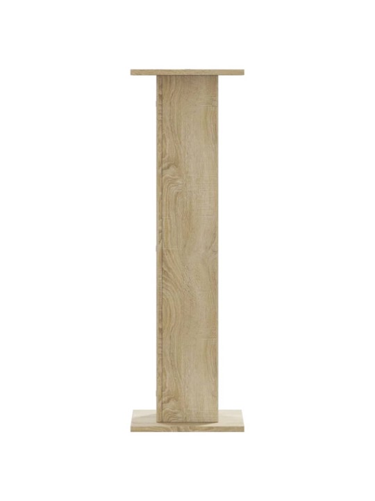 Stojany na reproduktory 2 ks dub sonoma 30x30x95 cm kompozit