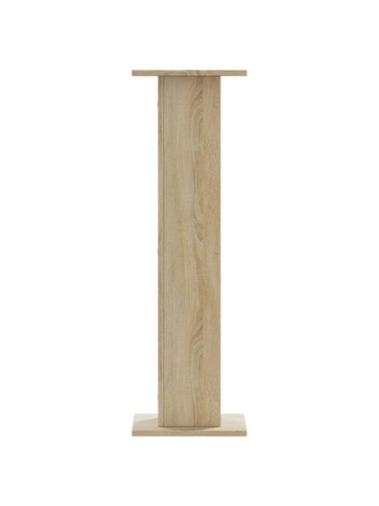 Stojany na reproduktory 2 ks dub sonoma 30x30x95 cm kompozit