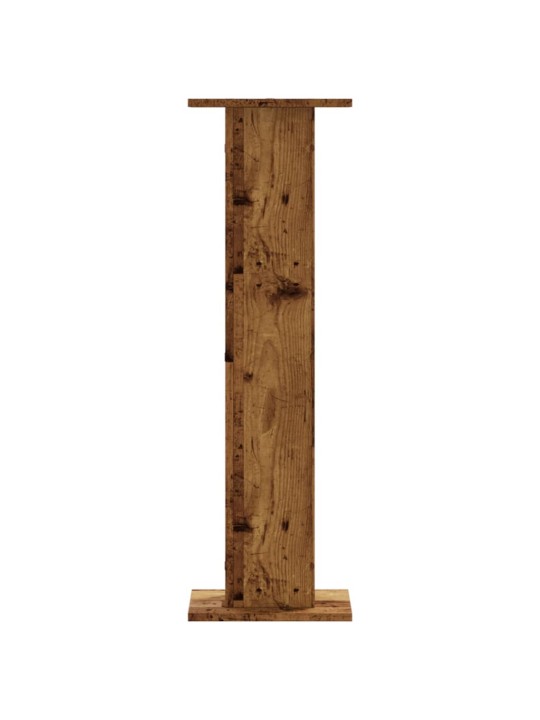 Stojany na reproduktory 2 ks old wood 30 x 30 x 95 cm kompozit