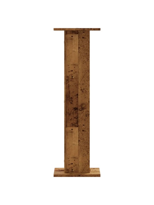 Stojany na reproduktory 2 ks old wood 30 x 30 x 95 cm kompozit