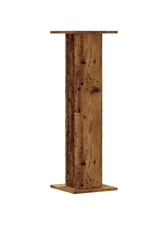 Stojany na reproduktory 2 ks old wood 30 x 30 x 95 cm kompozit