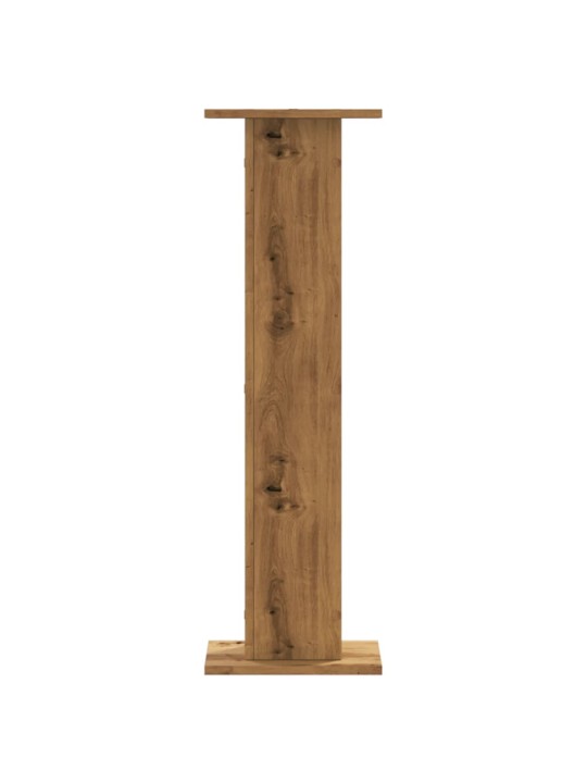 Stojany na reproduktory 2 ks dub artisan 30x30x95 cm kompozit