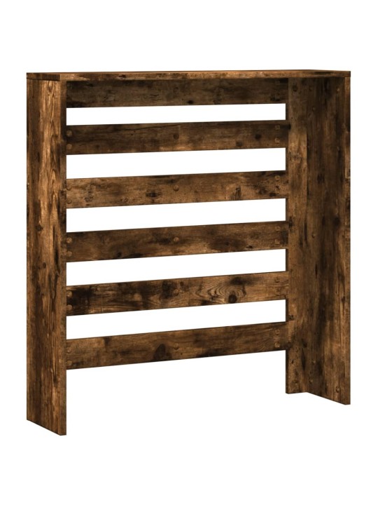 Kryt na radiátor kouřový dub 78 x 20 x 82 cm kompozitní dřevo