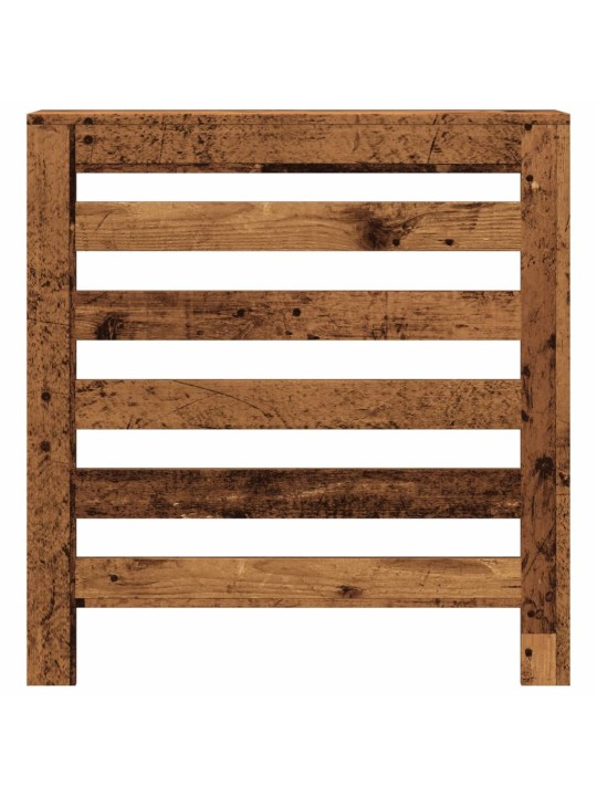 Kryt na radiátor old wood 78 x 20 x 82 cm kompozitní dřevo