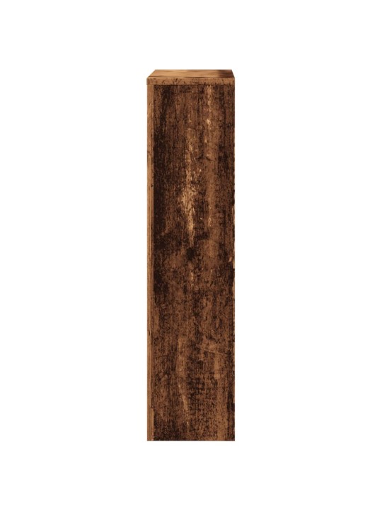 Kryt na radiátor old wood 78 x 20 x 82 cm kompozitní dřevo