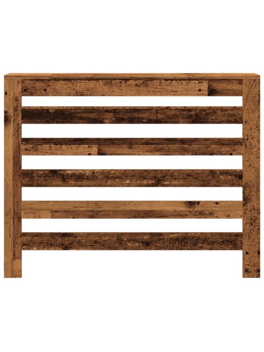Kryt na radiátor old wood 104 x 20 x 82 cm kompozitní dřevo