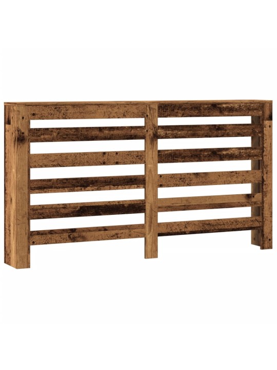 Kryt na radiátor old wood 149 x 20 x 82 cm kompozitní dřevo