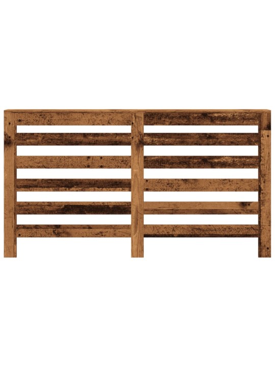 Kryt na radiátor old wood 149 x 20 x 82 cm kompozitní dřevo