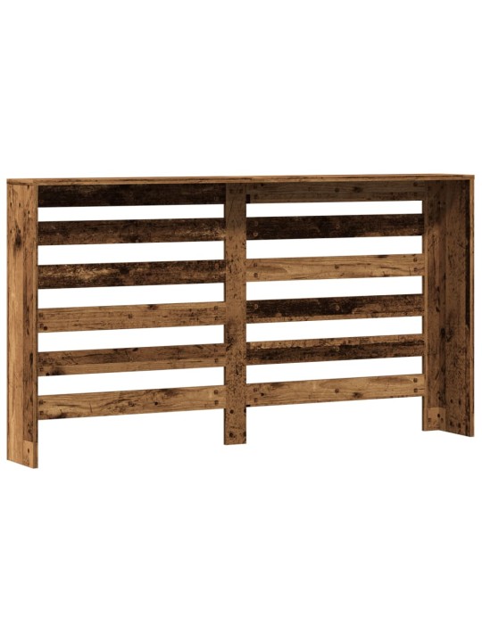 Kryt na radiátor old wood 149 x 20 x 82 cm kompozitní dřevo