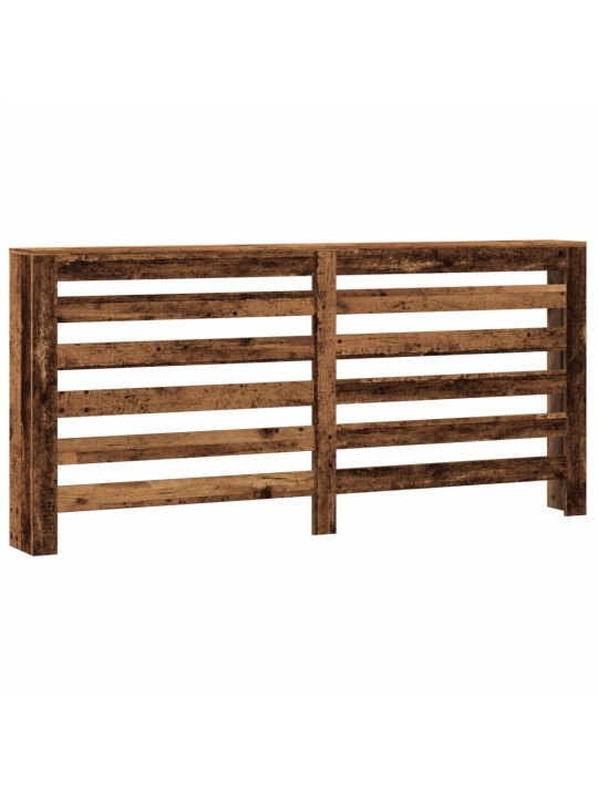 Kryt na radiátor old wood 175 x 20 x 82 cm kompozitní dřevo