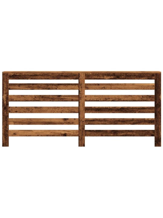 Kryt na radiátor old wood 175 x 20 x 82 cm kompozitní dřevo