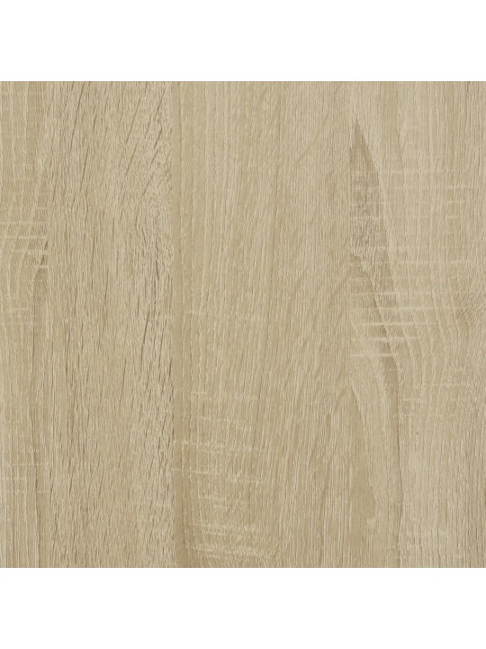 Kryt na radiátor dub sonoma 205x21,5x83,5 cm kompozitní dřevo