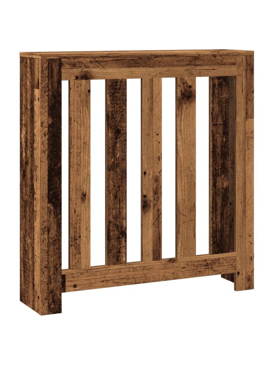 Kryt na radiátor old wood 78 x 20 x 82 cm kompozitní dřevo