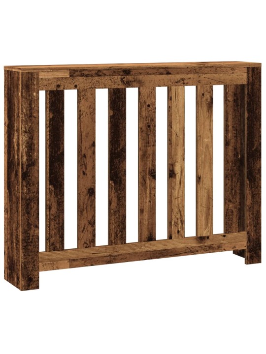 Kryt na radiátor old wood 104 x 20 x 82 cm kompozitní dřevo