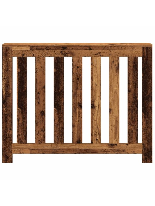 Kryt na radiátor old wood 104 x 20 x 82 cm kompozitní dřevo