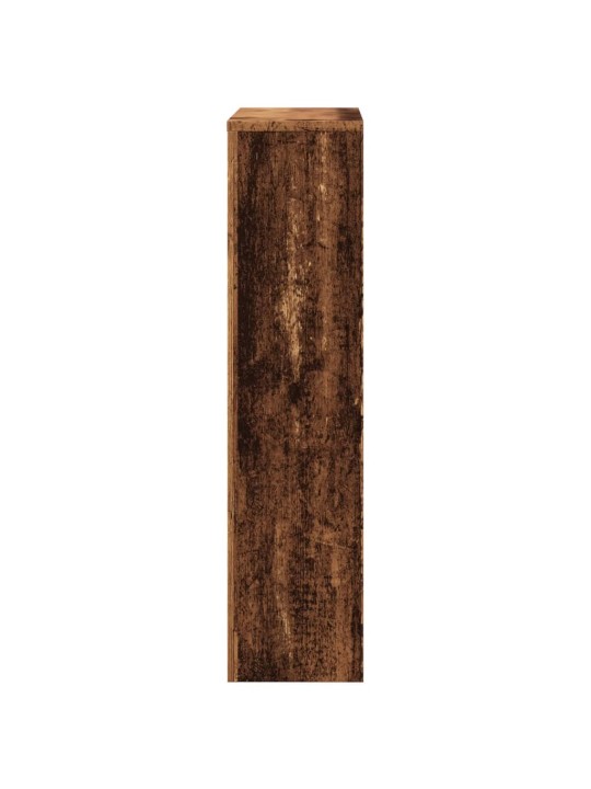 Kryt na radiátor old wood 104 x 20 x 82 cm kompozitní dřevo