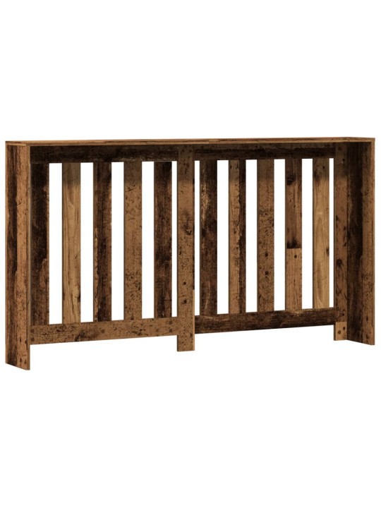 Kryt na radiátor old wood 149 x 20 x 82 cm kompozitní dřevo