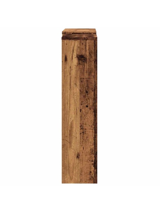 Kryt na radiátor old wood 205 x 21,5 x 83,5 cm kompozitní dřevo