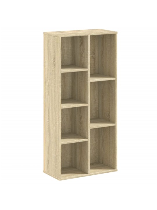 Knihovna dub sonoma 50 x 25 x 105 cm kompozitní dřevo