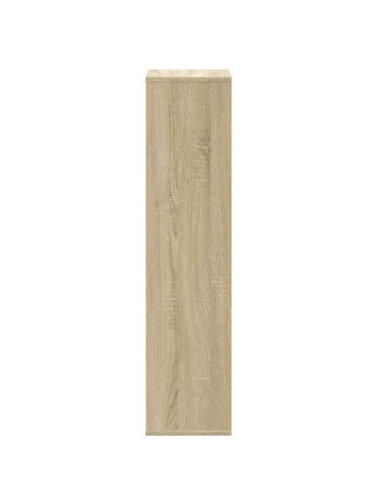 Knihovna dub sonoma 50 x 25 x 105 cm kompozitní dřevo