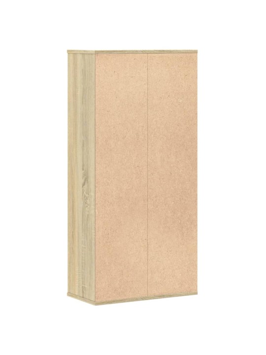 Knihovna dub sonoma 50 x 25 x 105 cm kompozitní dřevo