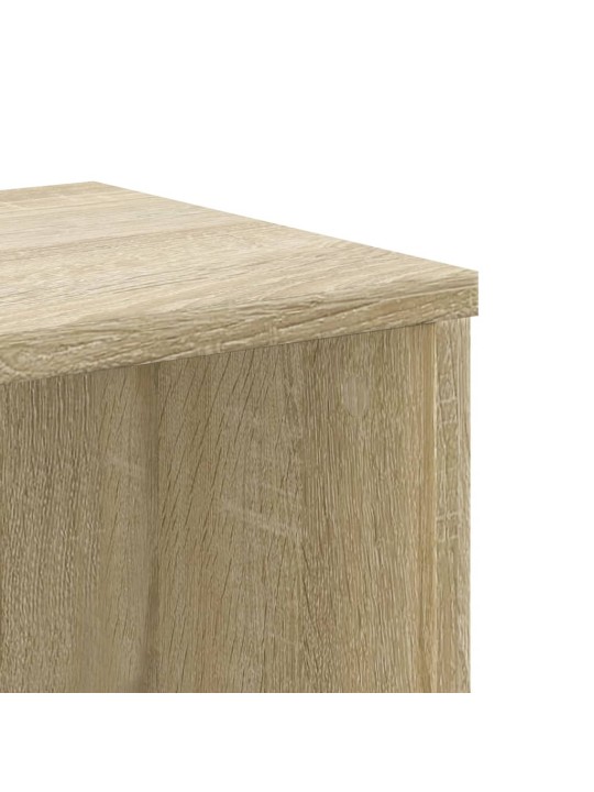 Knihovna dub sonoma 50 x 25 x 105 cm kompozitní dřevo