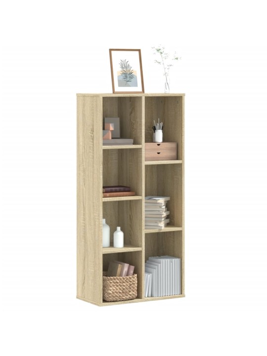 Knihovna dub sonoma 50 x 25 x 105 cm kompozitní dřevo
