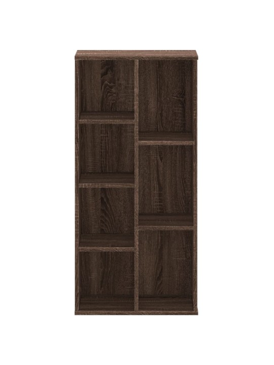 Knihovna hnědý dub 50 x 25 x 105 cm kompozitní dřevo