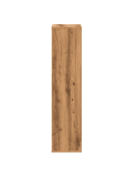 Knihovna dub artisan 50 x 25 x 105 cm kompozitní dřevo