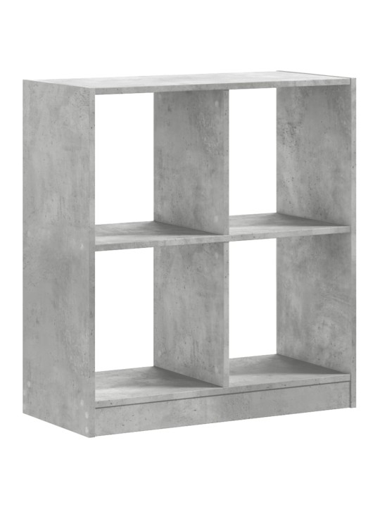 Knihovna betonově šedá 68,5 x 32 x 75 cm kompozitní dřevo
