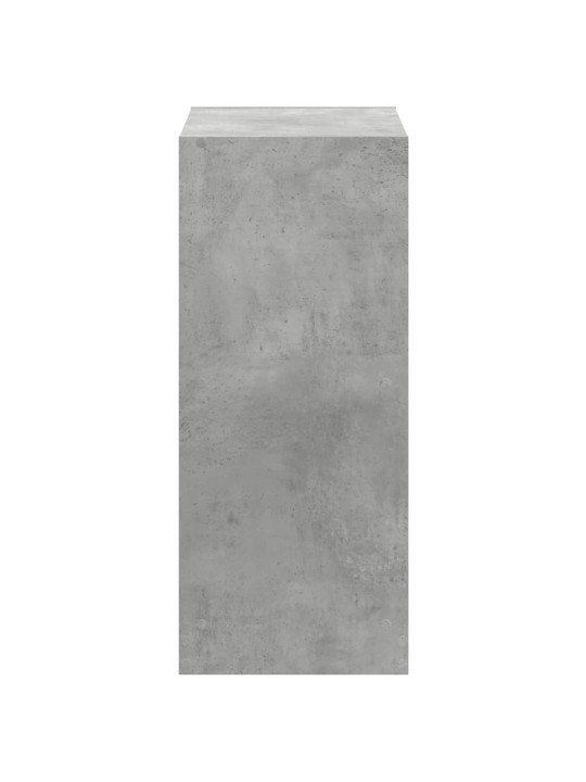 Knihovna betonově šedá 68,5 x 32 x 75 cm kompozitní dřevo