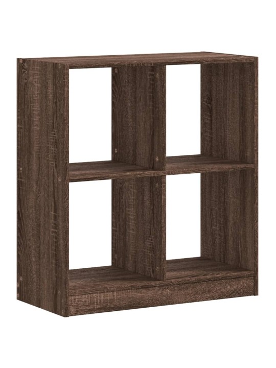 Knihovna hnědý dub 68,5 x 32 x 75 cm kompozitní dřevo