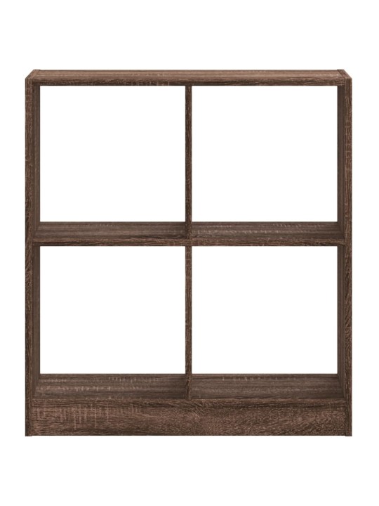 Knihovna hnědý dub 68,5 x 32 x 75 cm kompozitní dřevo