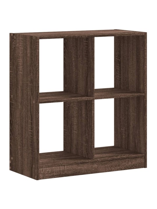 Knihovna hnědý dub 68,5 x 32 x 75 cm kompozitní dřevo