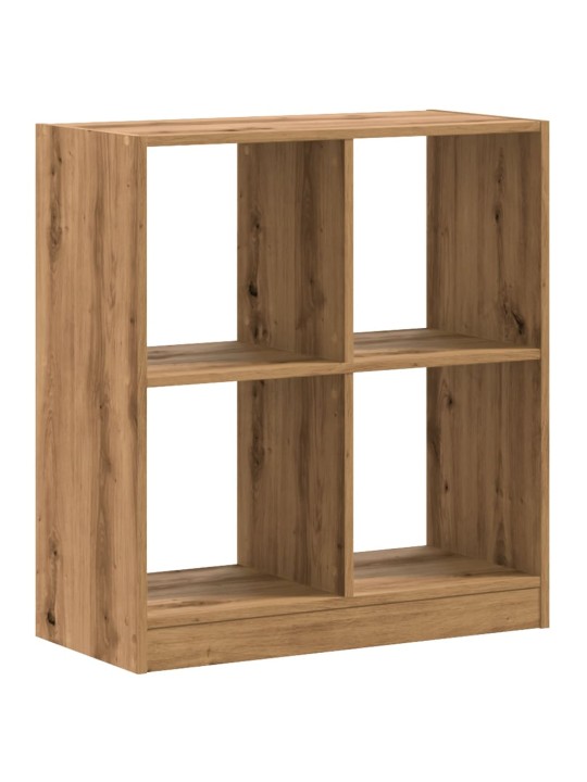 Knihovna dub artisan 68,5 x 32 x 75 cm kompozitní dřevo