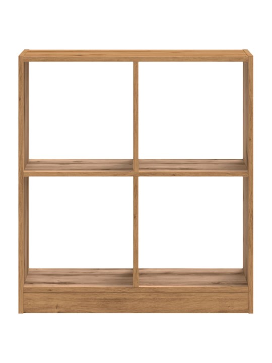 Knihovna dub artisan 68,5 x 32 x 75 cm kompozitní dřevo