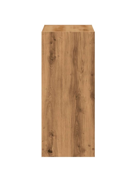 Knihovna dub artisan 68,5 x 32 x 75 cm kompozitní dřevo