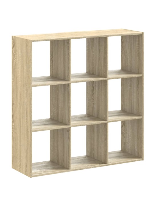 Knihovna dub sonoma 102 x 32 x 102 cm kompozitní dřevo