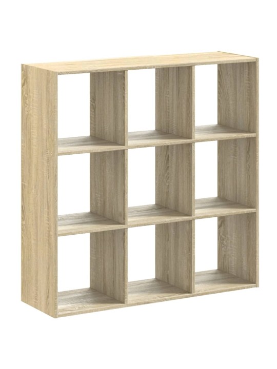 Knihovna dub sonoma 102 x 32 x 102 cm kompozitní dřevo