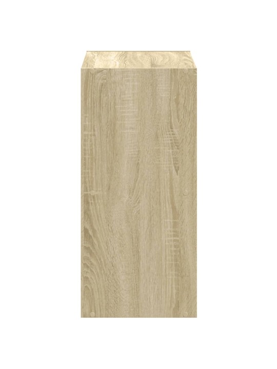Knihovna dub sonoma 68,5 x 32 x 68,5 cm kompozitní dřevo
