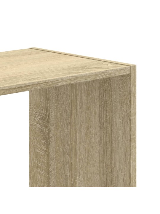 Knihovna dub sonoma 68,5 x 32 x 68,5 cm kompozitní dřevo