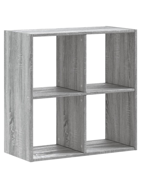 Knihovna šedá sonoma 68,5 x 32 x 68,5 cm kompozitní dřevo
