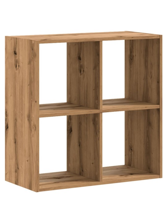 Knihovna dub artisan 68,5 x 32 x 68,5 cm kompozitní dřevo