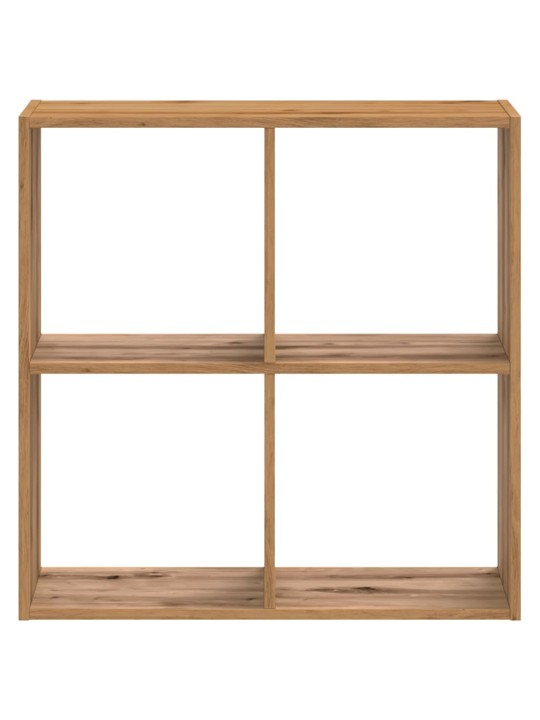 Knihovna dub artisan 68,5 x 32 x 68,5 cm kompozitní dřevo